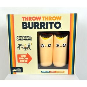 THROW THROW BURRITO Exploding Kittens A Dodgeball Card Party Game: 2-6 Players